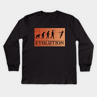 Evolution Archery Kids Long Sleeve T-Shirt